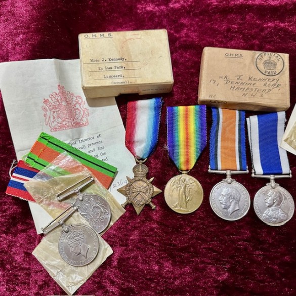 WW1 Family Medal Group 2